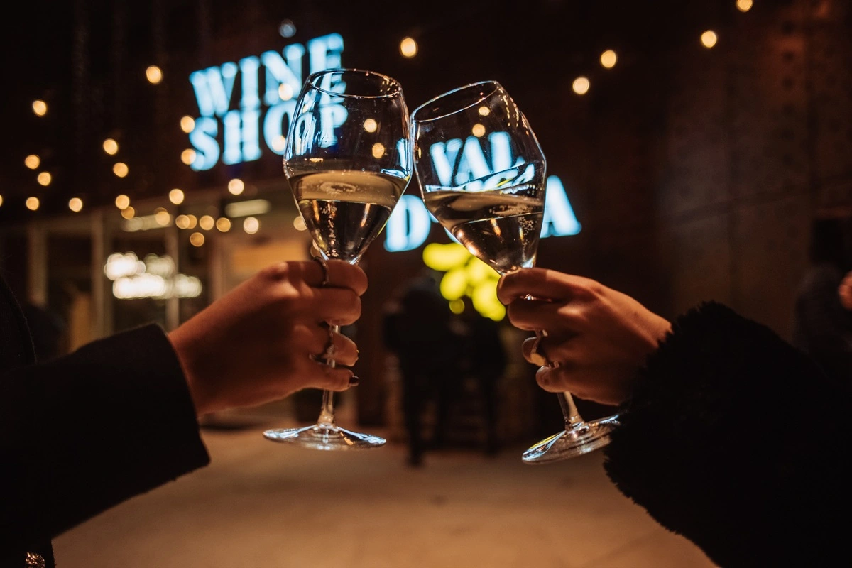 il wine shop di Val d'Oca diventa Wine Center per eventi