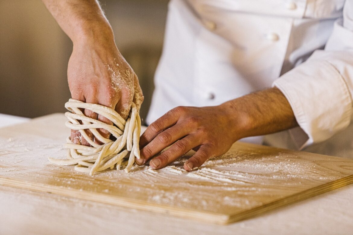 Orto biologico e cooking class da Avignonesi